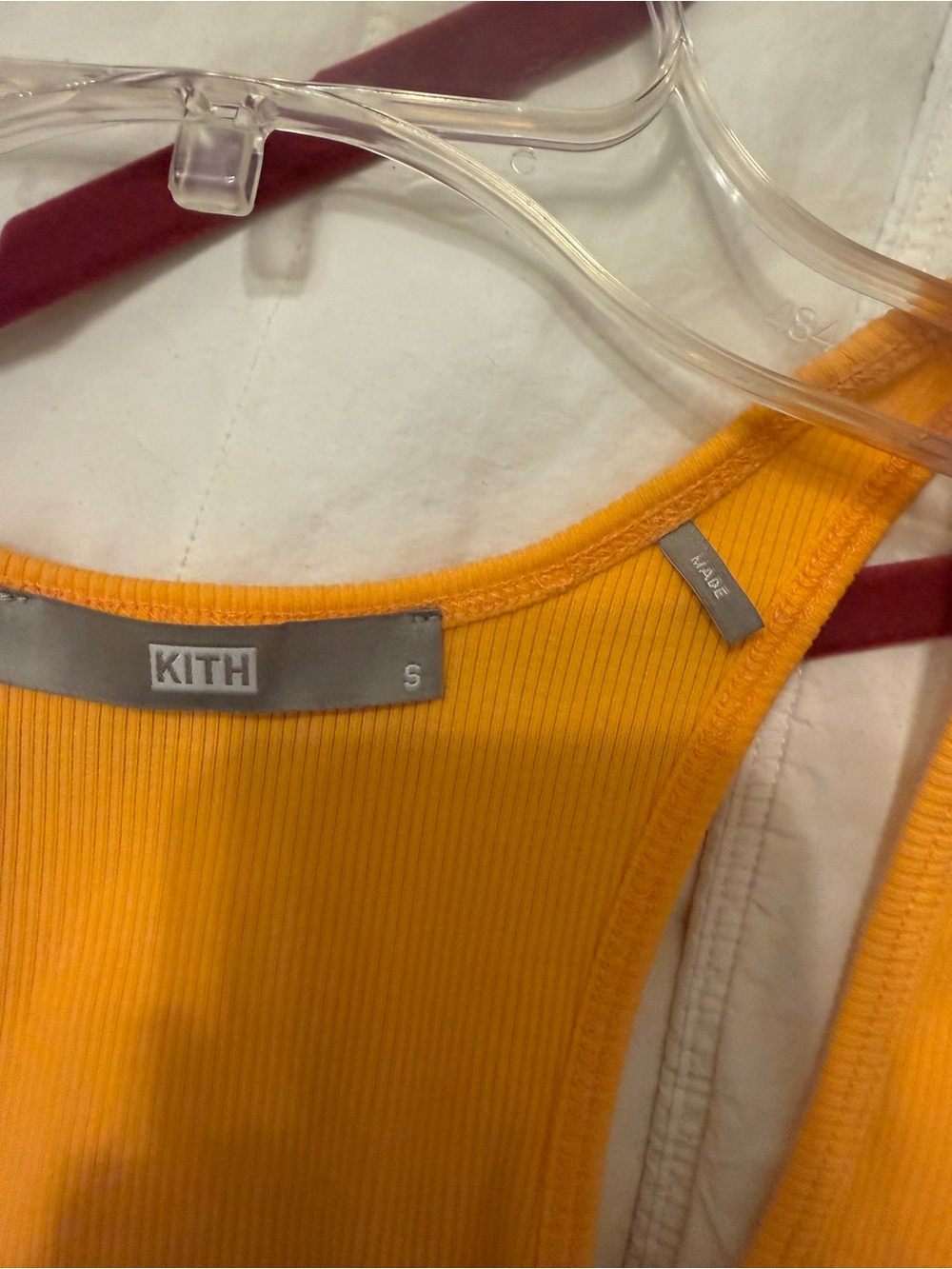 Kith Ribbed Racerback Crop Top - Picture 2 of 6